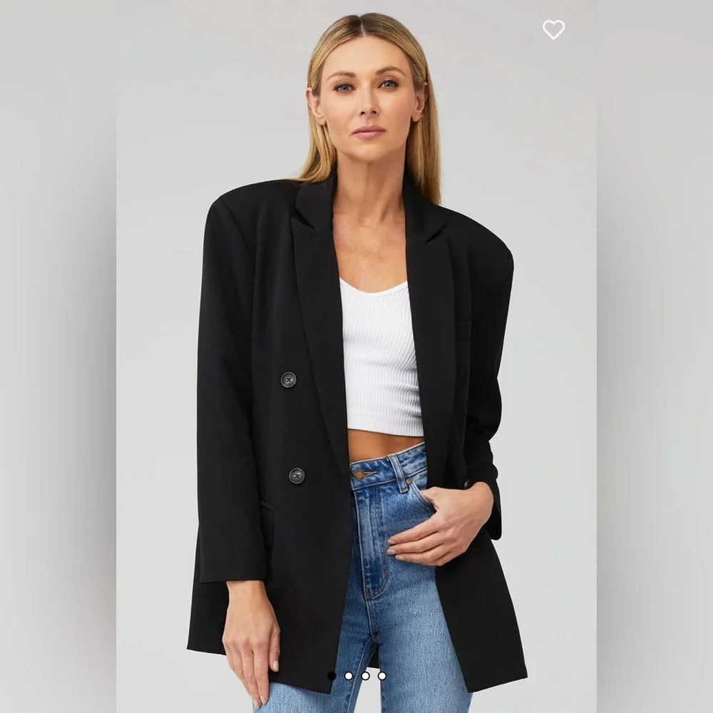 Steve Madden Isabella Blazer Black - Picture 1 of 3
